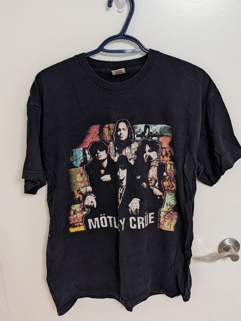 Mötley Crüe Red White & Crüe Tour 2005 T-Shirt - Men's Large
